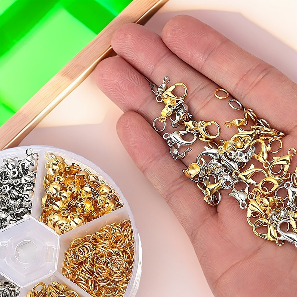 ตัวล็อคแบบก้ามปูสแตนเลส 540 ชิ - Jewelry Making Beads บทวิจารณ์และราคา