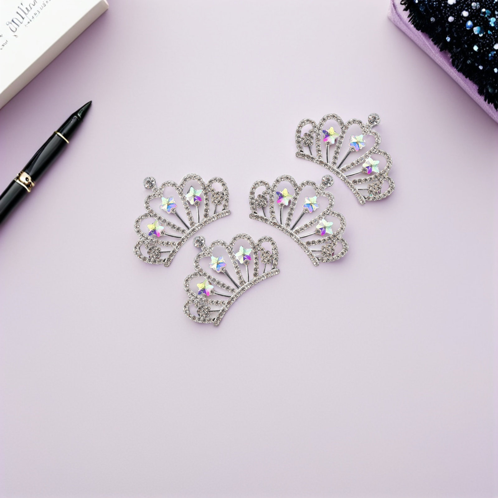10 ชิ้น มงกุฎจิ๋วประดับเพชรเที - Jewelry Making Party For Adults บทวิจารณ์และราคา
