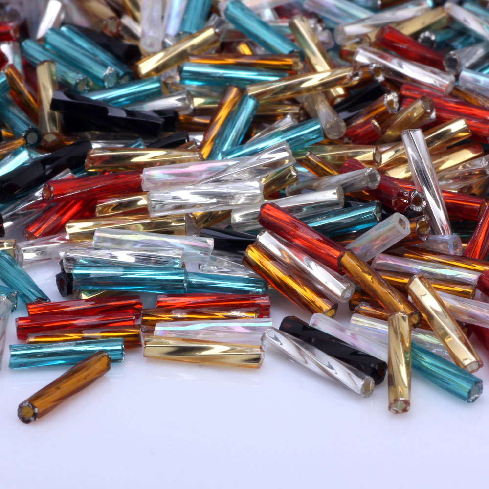 ลูกปัดแก้วหลากสี OlingArt ขนาด - Seed Bead Tube บทวิจารณ์และราคา