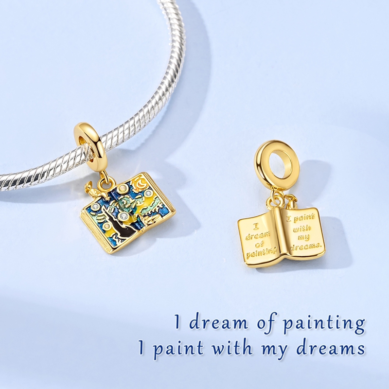 จี้รูปสมุดวาดภาพท้องฟ้าเต็มดาว - Jewelry Making Guide Book บทวิจารณ์และราคา