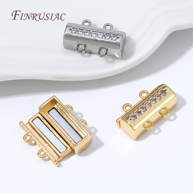 ตัวล็อกสร้อยคอแม่เหล็ก ชุบทอง  - Jewelry Making Beads บทวิจารณ์และราคา