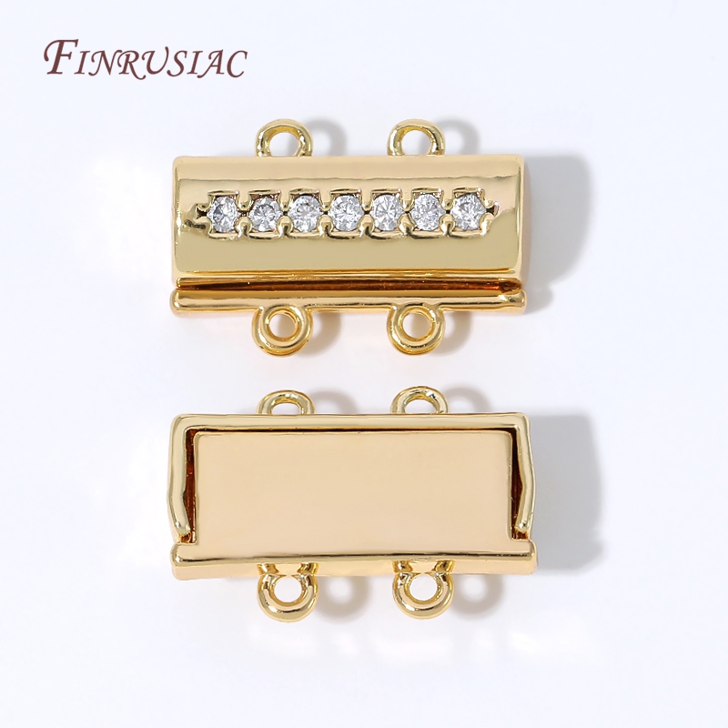 ตัวล็อกสร้อยคอแม่เหล็ก ชุบทอง  - Jewelry Making Beads บทวิจารณ์และราคา