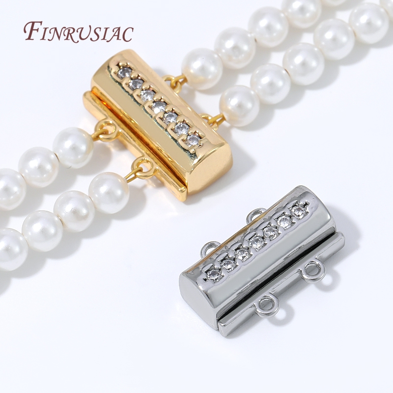 ตัวล็อกสร้อยคอแม่เหล็ก ชุบทอง  - Jewelry Making Beads บทวิจารณ์และราคา