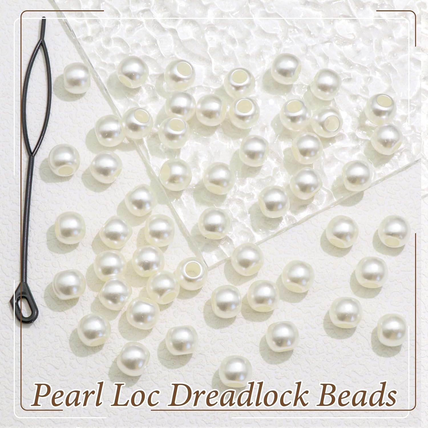 ลูกปัดผมสำหรับถักเปีย 50 ชิ้น  - Seed Bead Tube บทวิจารณ์และราคา