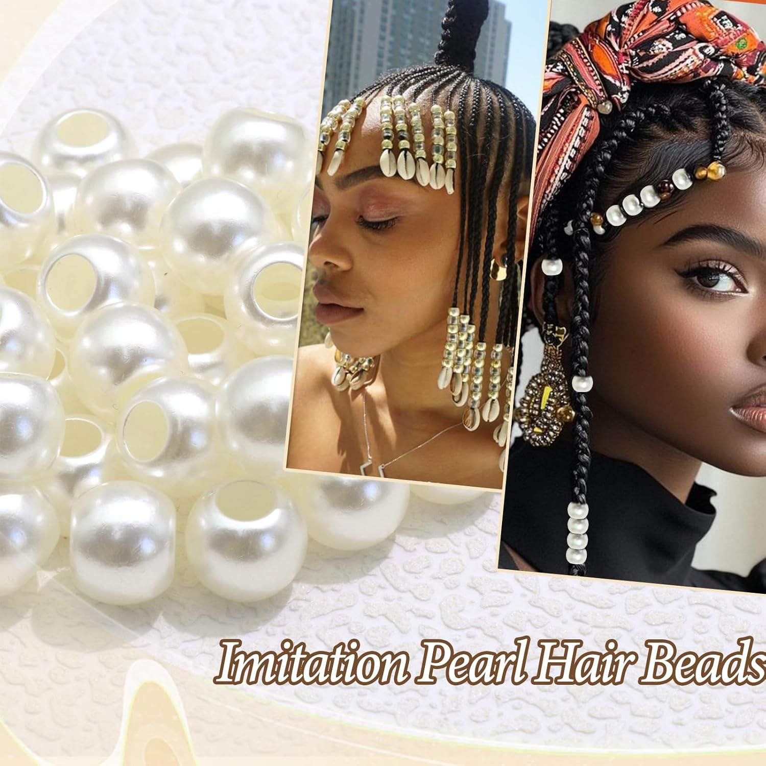 ลูกปัดผมสำหรับถักเปีย 50 ชิ้น  - Seed Bead Tube บทวิจารณ์และราคา