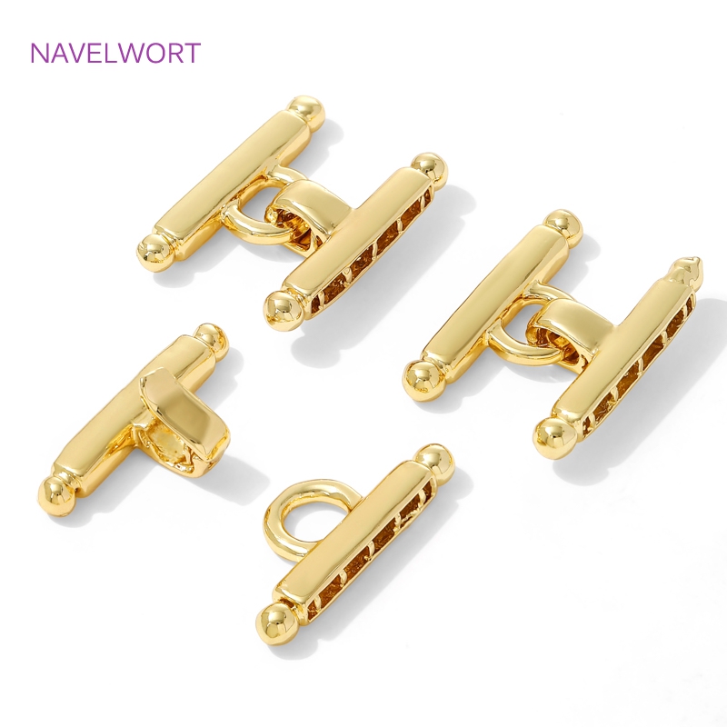 ตัวล็อคสร้อยคอหลายเส้น ชุบทอง  - Jewelry Making Beads บทวิจารณ์และราคา