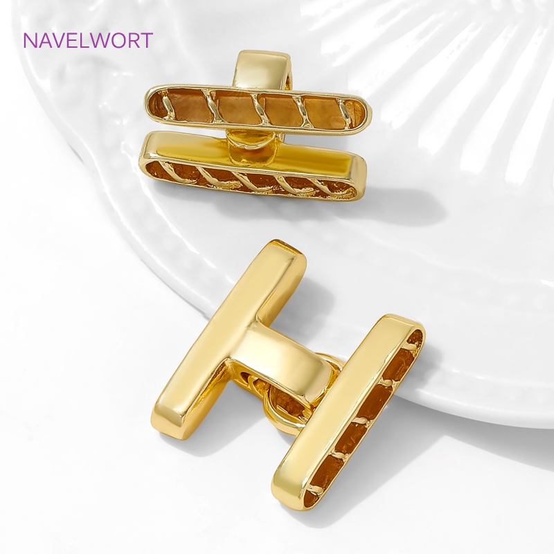 ตัวล็อคสร้อยคอหลายเส้น ชุบทอง  - Jewelry Making Beads บทวิจารณ์และราคา