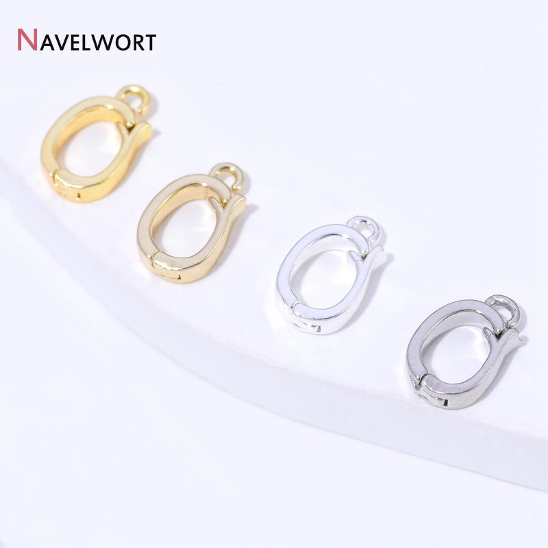 ตัวล็อกจี้แบบมีบานพับ ทำจากทอง - Jewelry Making Metal Supplies บทวิจารณ์และราคา