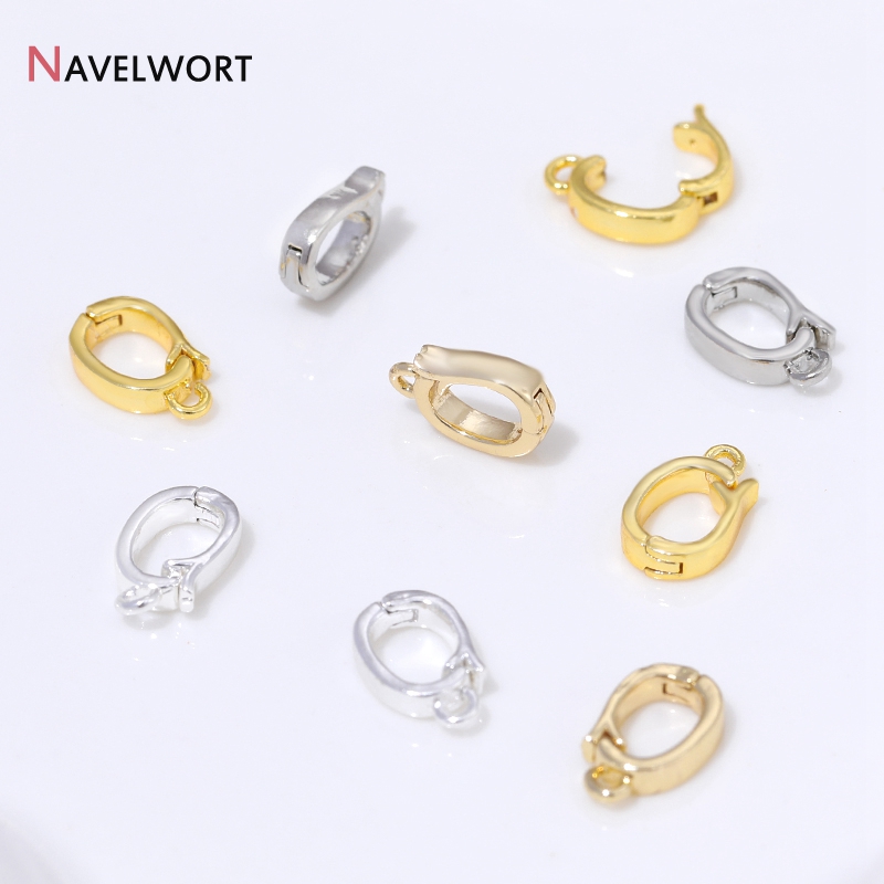 ตัวล็อกจี้แบบมีบานพับ ทำจากทอง - Jewelry Making Metal Supplies บทวิจารณ์และราคา