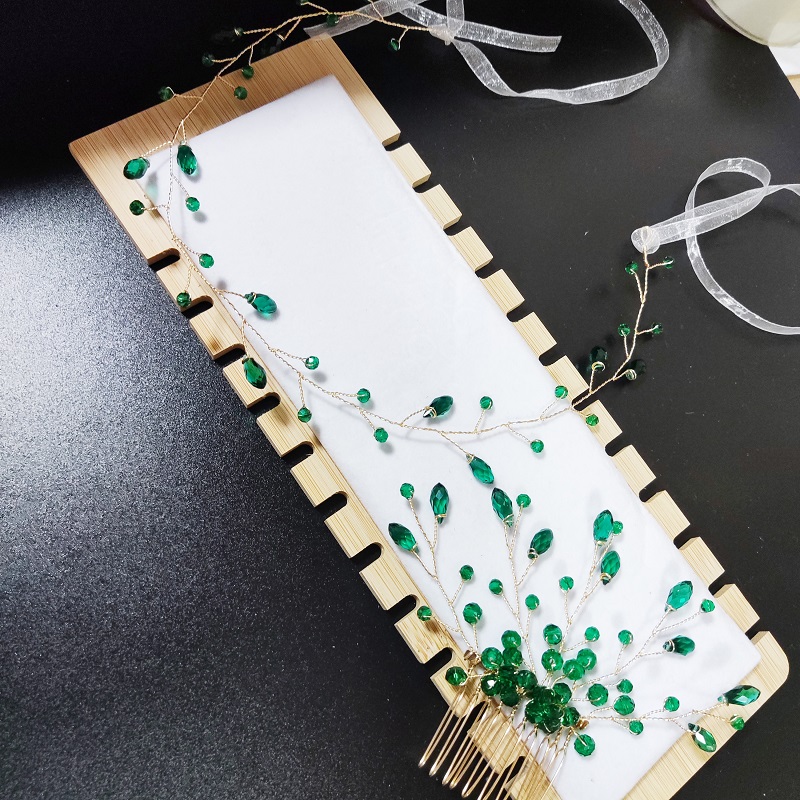เครื่องประดับผม หวีผม สีเขียว  - Jewelry Making Party For Adults บทวิจารณ์และราคา