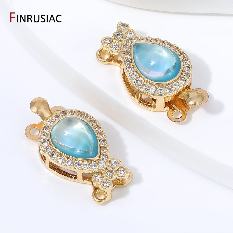 ตัวล็อกแบบกล่องประดับโอปอลทรงห - Jewelry Making Beads บทวิจารณ์และราคา