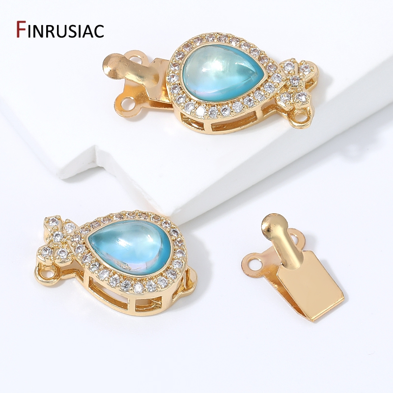 ตัวล็อกแบบกล่องประดับโอปอลทรงห - Jewelry Making Beads บทวิจารณ์และราคา