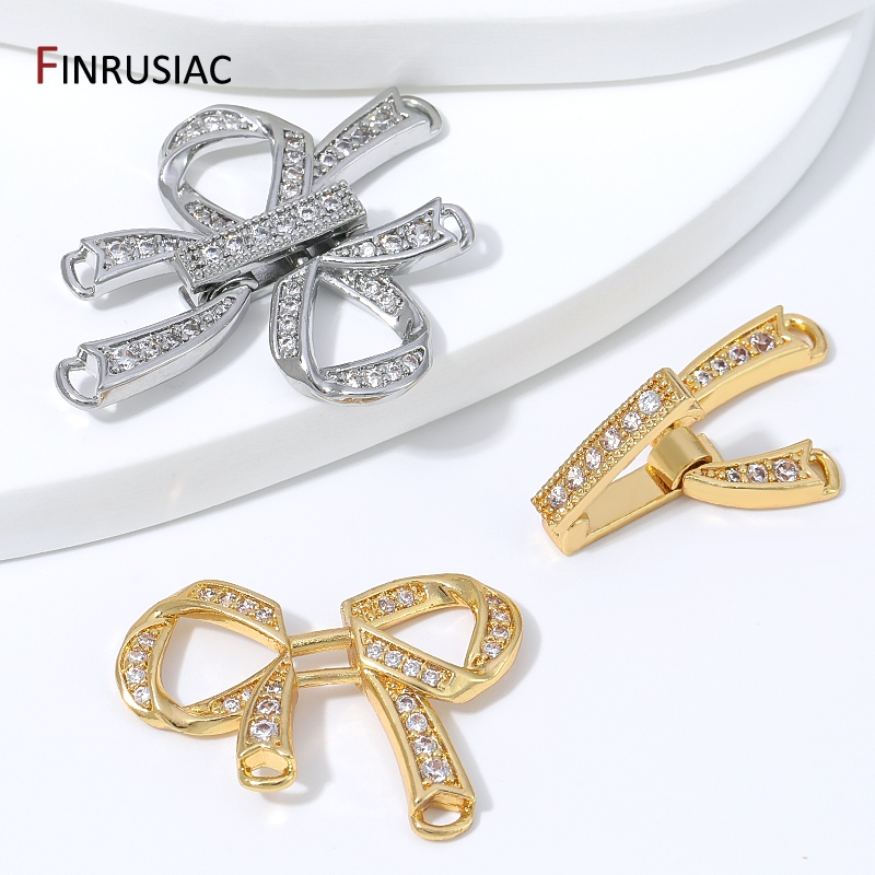 ตัวล็อกแบบริบบิ้นกลวงชุบทอง 18 - Jewelry Making Beads บทวิจารณ์และราคา
