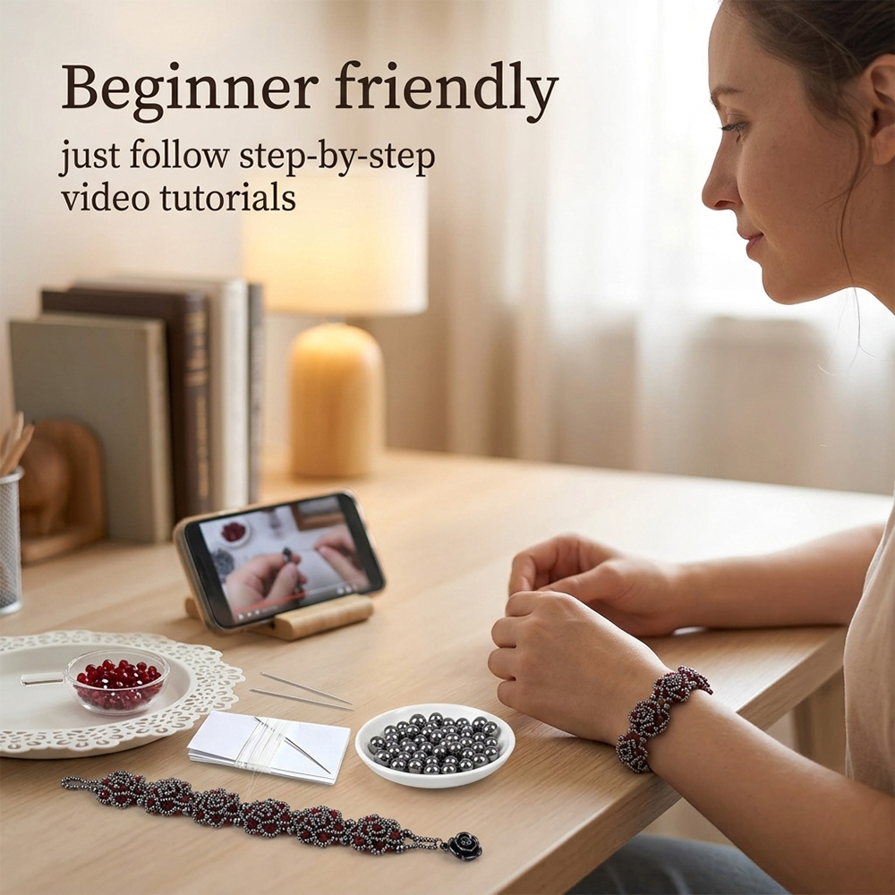 ชุดทำสร้อยข้อมือ DIY สำหรับผู้ - Jewelry Making Party For Adults บทวิจารณ์และราคา