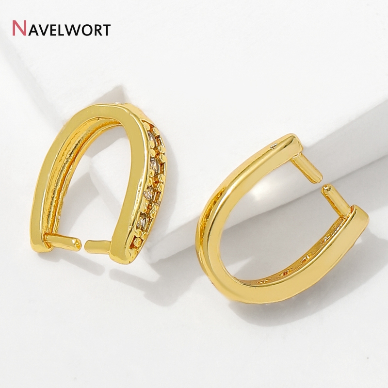 ตะขอเกี่ยวจี้ทองเหลืองชุบทอง 1 - Jewelry Making Metal Supplies บทวิจารณ์และราคา