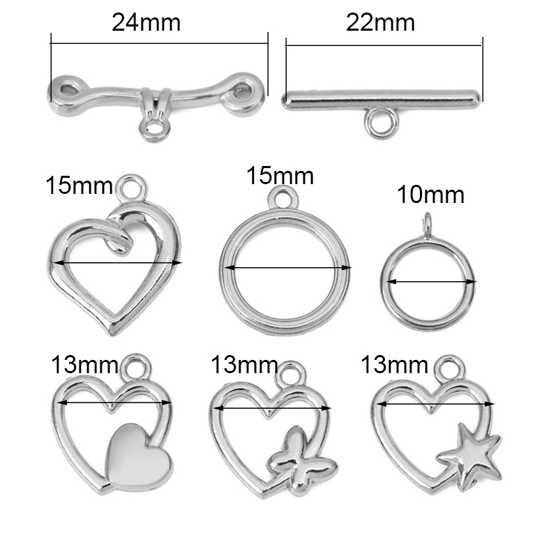 ตัวล็อคแบบ OT สแตนเลสเคลือบ PV - Jewelry Making Metal Supplies บทวิจารณ์และราคา