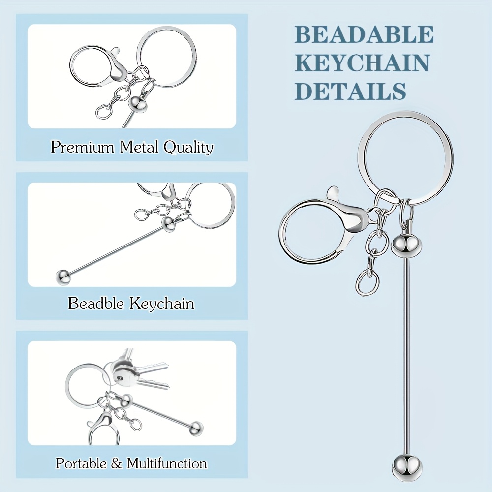 ชุดทำพวงกุญแจลูกปัดเปล่า DIY 1 - Jewelry Making Beginners บทวิจารณ์และราคา
