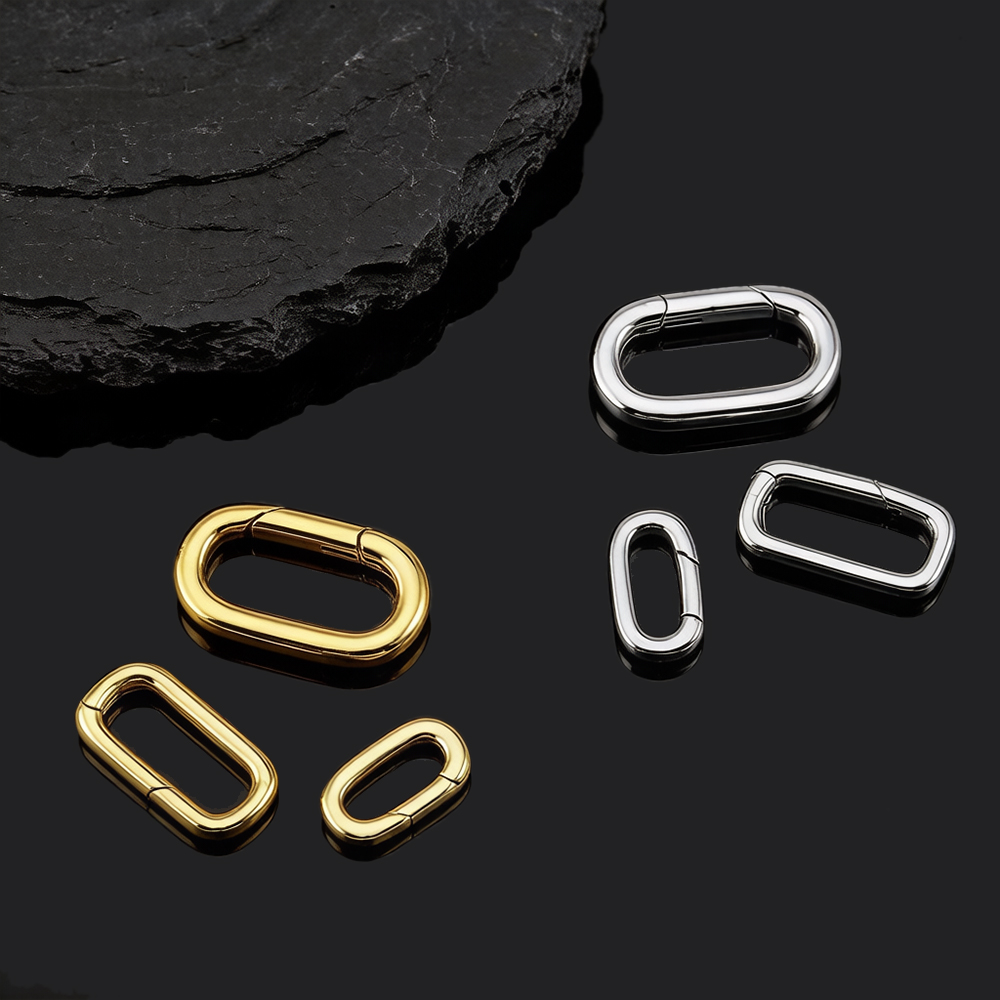 ตัวล็อกสร้อยคอแบบคาราบิเนอร์รู - Jewelry Making Beads บทวิจารณ์และราคา