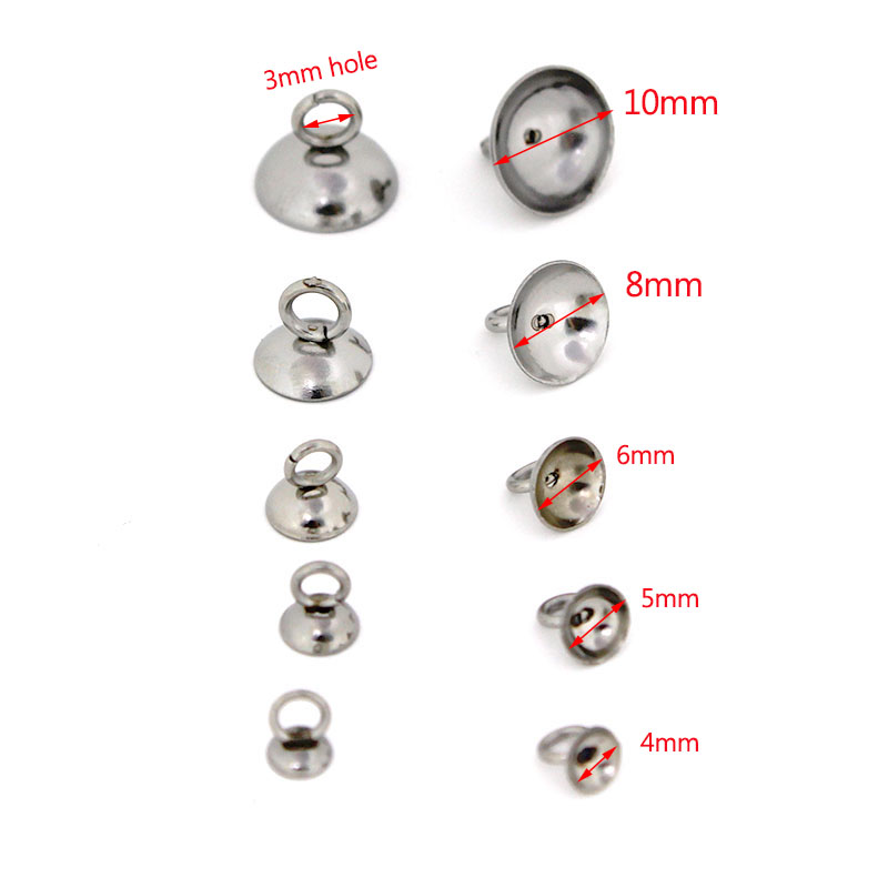ลูกปัดสแตนเลส 20 ชิ้น ขนาด 4/5 - Jewelry Making Beads บทวิจารณ์และราคา