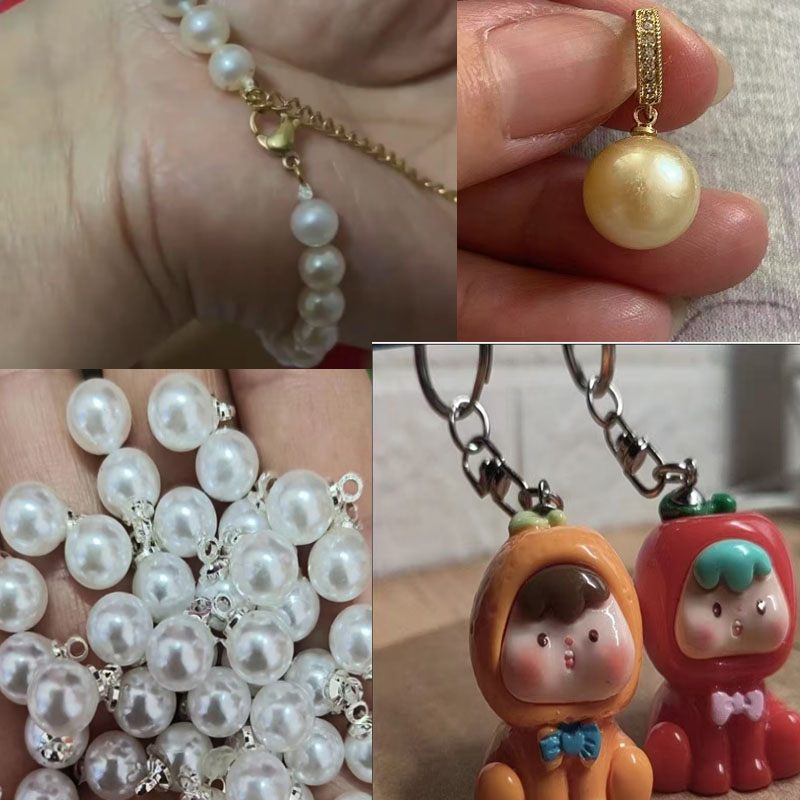 ลูกปัดสแตนเลส 20 ชิ้น ขนาด 4/5 - Jewelry Making Beads บทวิจารณ์และราคา